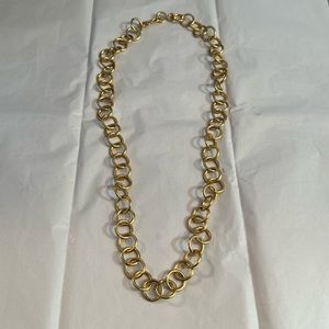 Stephanie Kantis Classic Chain Gold Plated Costume Necklace